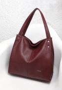 Torebka damska LUIGISANTO F862 Bordo
