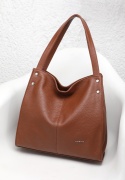 Torebka damska LUIGISANTO F862 Camel