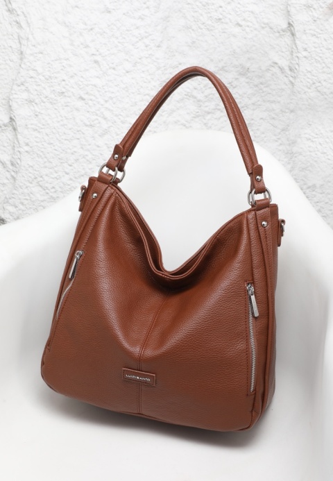 Torebka damska LUIGISANTO F8004-5 Camel