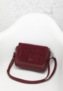 Torebka damska LUIGISANTO HS6812-z Bordo