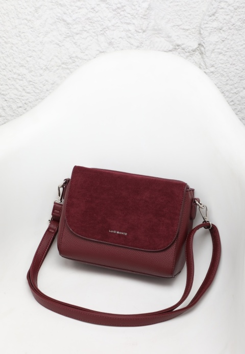 Torebka damska LUIGISANTO HS6812-z Bordo