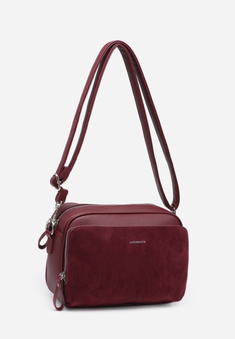 Torebka damska LUIGISANTO HS6913-z bordo