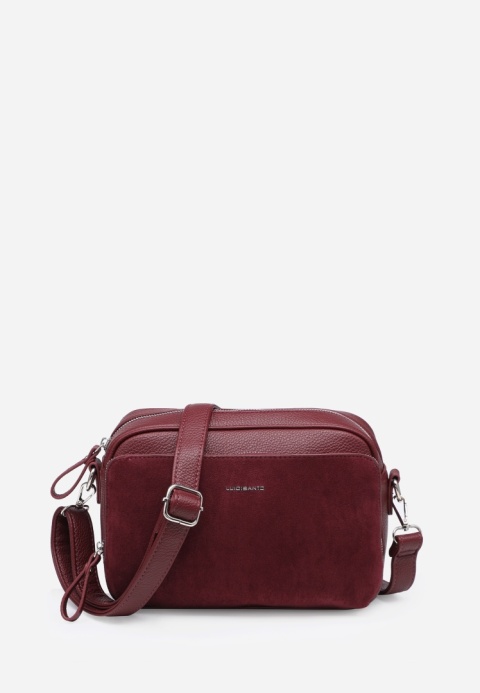 Torebka damska LUIGISANTO HS6913-z bordo