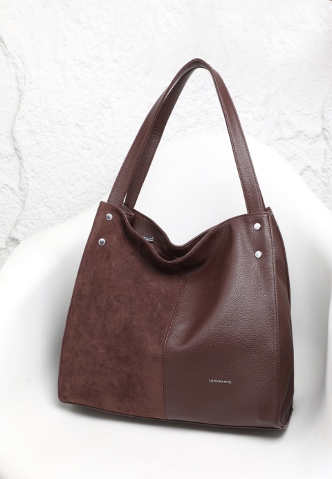 Torebka damska LUIGISANTO HS862-Z Coffe