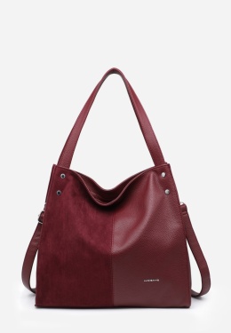 Torebka damska LUIGISANTO HS862-Z Bordo