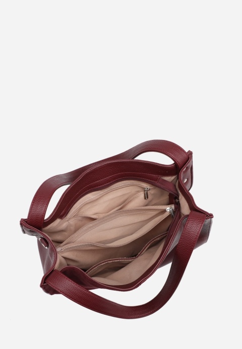 Torebka damska LUIGISANTO HS862-Z Bordo