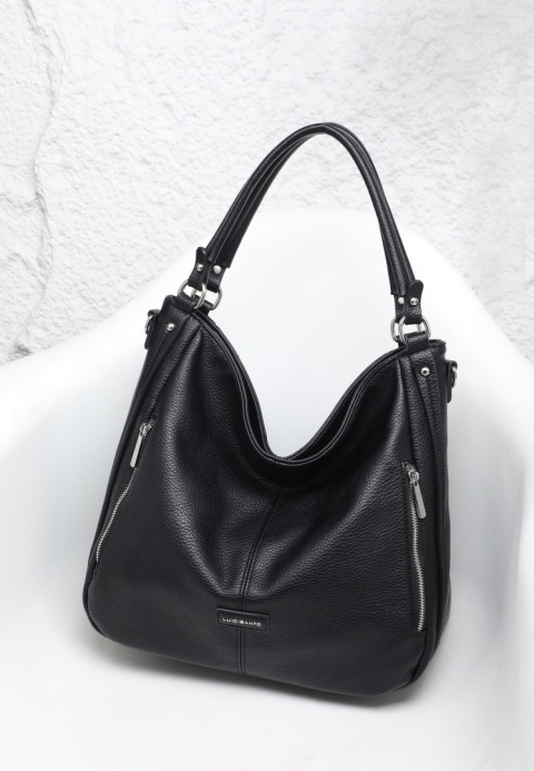 Torebka damska LUIGISANTO F8004-5 Black