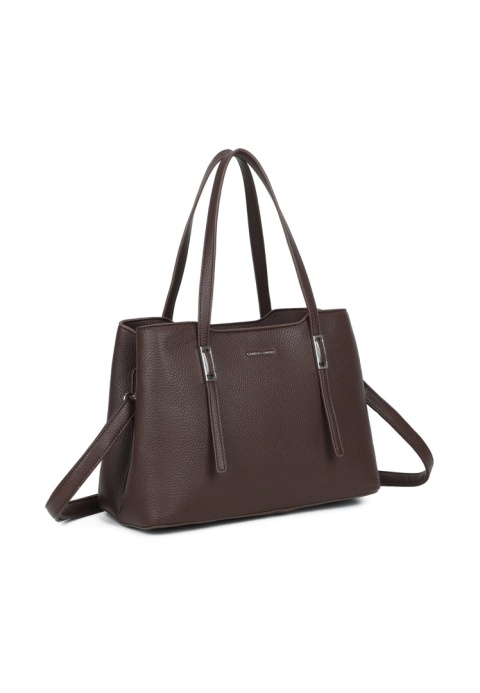 Elegancka torebka damska Luigisanto RX258268-2 czekoladowa
