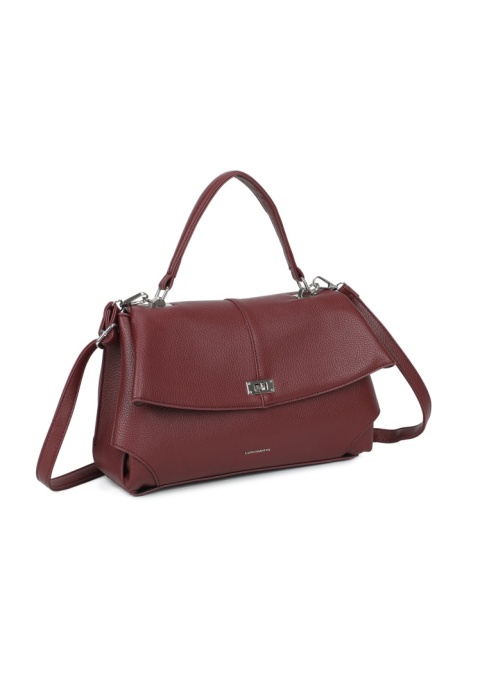 Elegancki bordowy kuferek Luigisanto RX259136-3