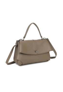 Elegancki kuferek taupe Luigisanto RX259136-3
