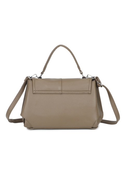 Elegancki kuferek taupe Luigisanto RX259136-3