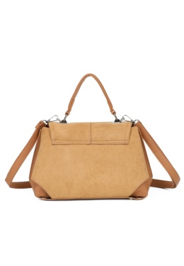 Elegancki kuferek z zamszem Luigisanto RX259136-2 khaki
