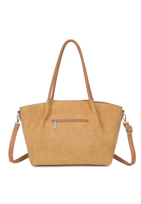 Modna duża shopperka Luigisanto RX258318 w kolorze khaki