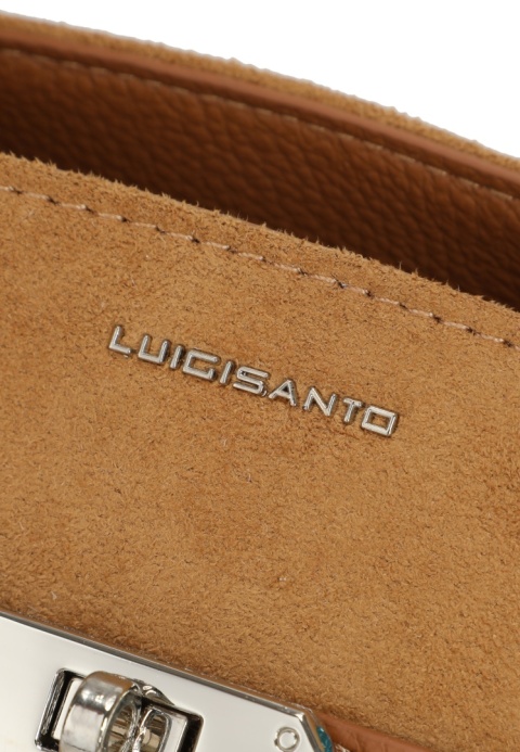 Modna duża shopperka Luigisanto RX258318 w kolorze khaki