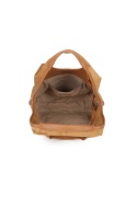 Modna torebka damska Luigisanto RX257150-2 khaki z zamszem