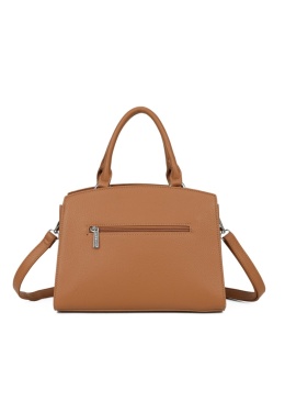 Modny kuferek damski Luigisanto RX258257-1 khaki z zamszem