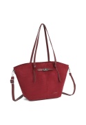 Modna torebka damska LUIGISANTO RX258319 bordo