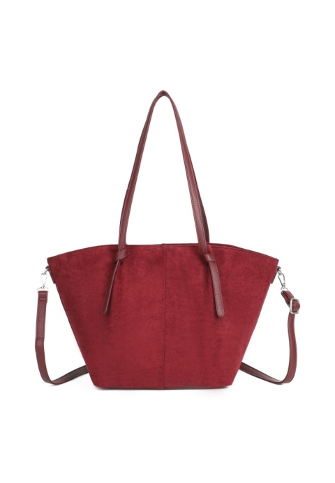 Modna torebka damska LUIGISANTO RX258319 bordo