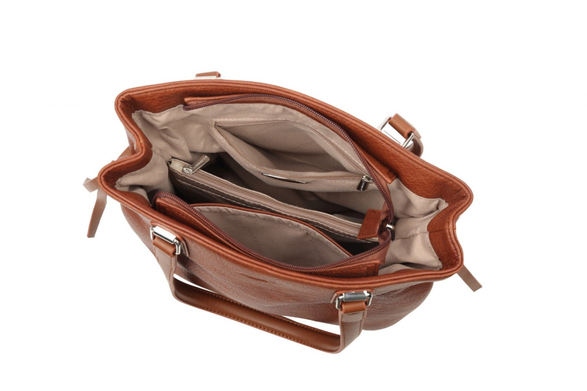 Torebka Damska LUIGISANTO 5843 Brown Torebka Damska LUIGISANTO 5843 Brown
