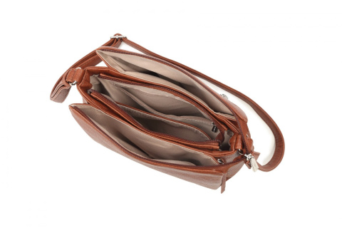 Torebka Damska LUIGISANTO 6341 Brown Torebka Damska LUIGISANTO 6341 Brown