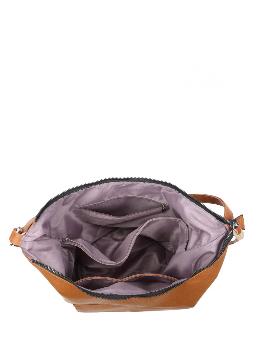 Torebka Damska Torbo-Plecak LUIGISANTO 6755 Brown Torebka Damska Torbo-Plecak LUIGISANTO 6755 Brown