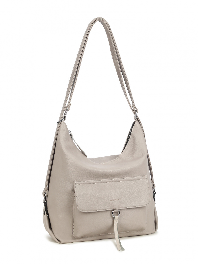 Torebka Damska Torbo-Plecak LUIGISANTO 6755 Grey Torebka Damska Torbo-Plecak LUIGISANTO 6755 Grey