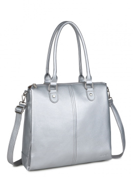 Torebka Damska LUIGISANTO 6411 Silver