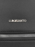 Plecak Damski LUIGISANTO T6422-2 Black Plecak Damski LUIGISANTO T6422-2 Black