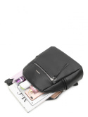 Plecak Damski LUIGISANTO T6422-2 Black Plecak Damski LUIGISANTO T6422-2 Black