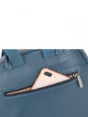 Plecak Damski LUIGISANTO T6422-2 Peacock Blue Plecak Damski LUIGISANTO T6422-2 Peacock Blue